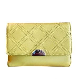 HANAE MORI yellow wallet